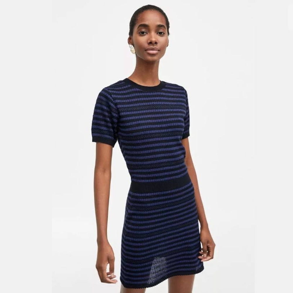 Zara Striped Mini Dress